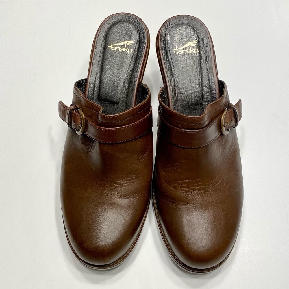 Dansko Brown Clogs, Size 40